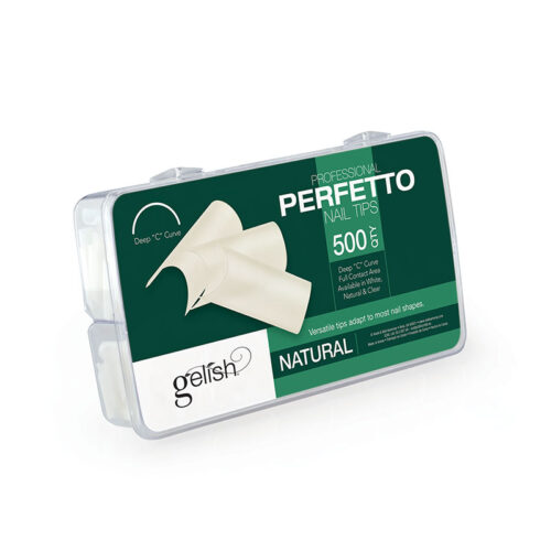 Perfetto Nail Tips Natural 500 pcs